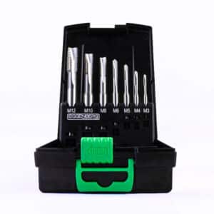 Eggenberg 7-tlg. Maschinen Tap-Set HSS Co5% M35 DIN338 – M3 - M12 – Bild 7