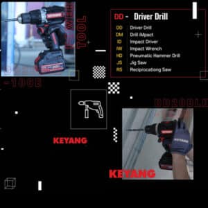 Keyang DM20BLH100E Akku-Schlagbohrschrauber – 18V 5.0Ah