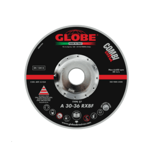 Globe G1045 Kombischeibe 125x4x22,2mm 50 StückGlobe G1045 Kombischeibe 125x4x22,2mm 50 Stück