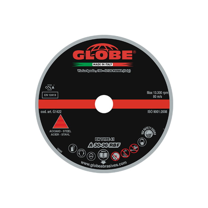 Globe G1423 Trennscheibe Flach 125×2,5×22,2mm