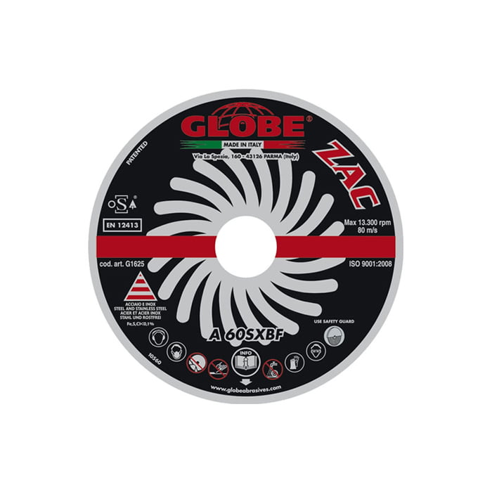 Globe G1722 Trennscheibe Flach 125×1,3×22,2mm