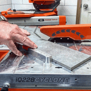 IQ Power Tools 228 Zyklon Tischkreissäge 180mm 2000W + Diamantsägeblatt – Bild 3