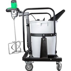 D'Orly FLOWMASTER Mischstation Rührstation Kübelmischer SET mit Mischer 1900W 100L + 2x BUCKET EXTRA – Bild 3