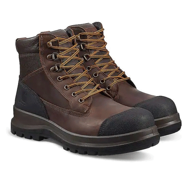 Carhartt S3 Carter Rugged Flex® Detroit Sicherheitsschuh Dunkelbraun