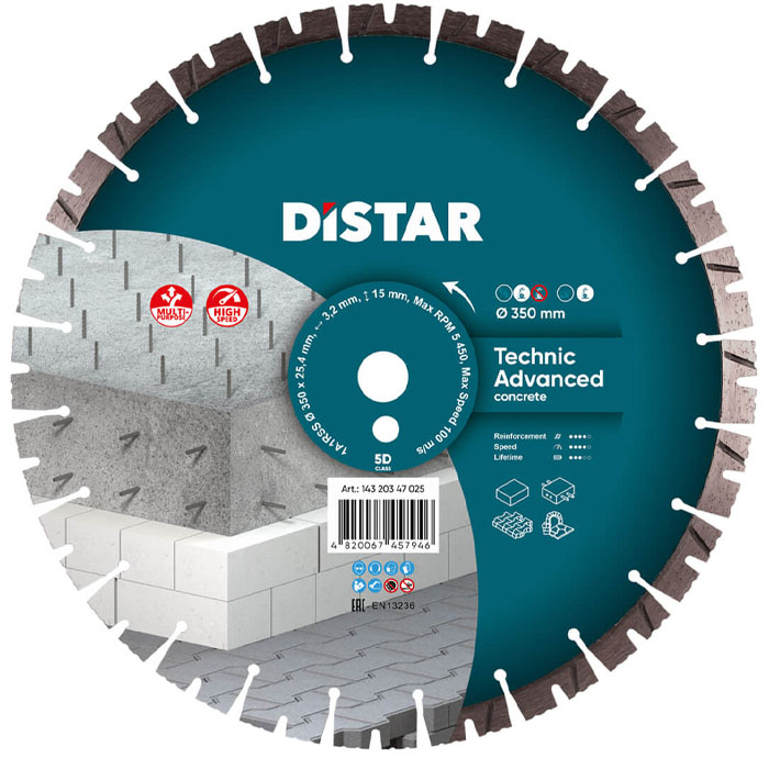 DiStar Diamantscheibe 25.4mm Technic Advanced – Universell – 1A1RSS