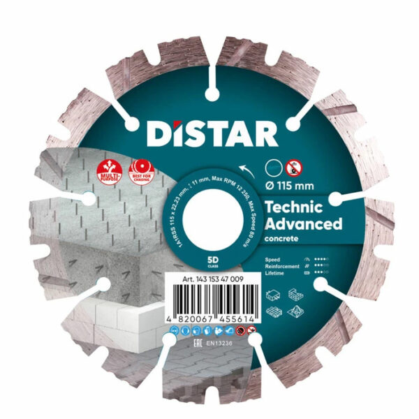 DiStar Diamantscheibe 22.23mm Technic Advanced – Universell – 1A1RSS