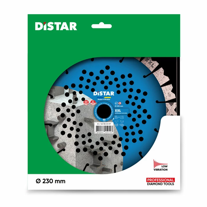 DiStar 1A1RSS Diamanttrennscheibe Dry XXL 230mm 22.23mm – Höchste Segmente im Markt
