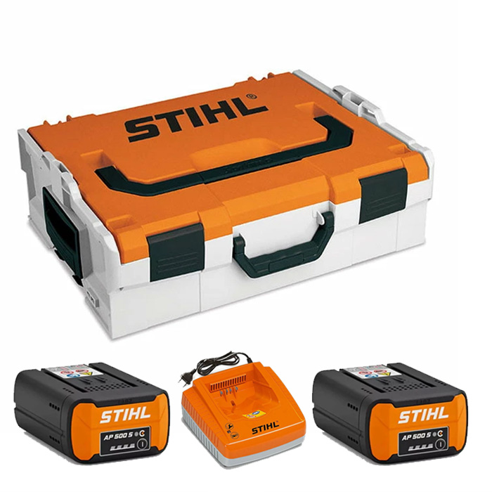 Stihl Power Box 3 mit 2x AP 500 S und AL 500 BJC Tools
