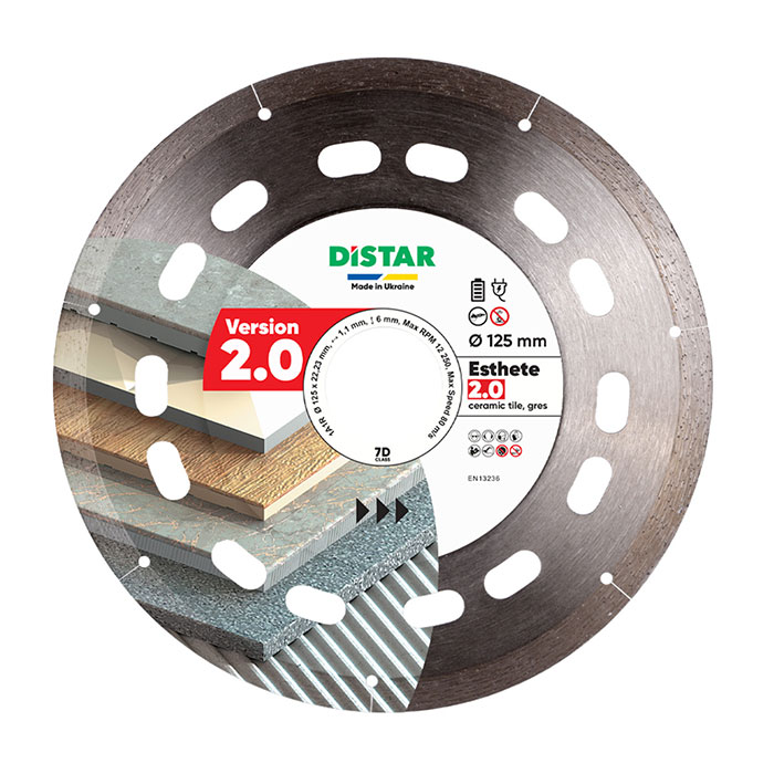 DiStar Diamantscheibe 1A1R Esthete 2.0 – 125×22,23 mm