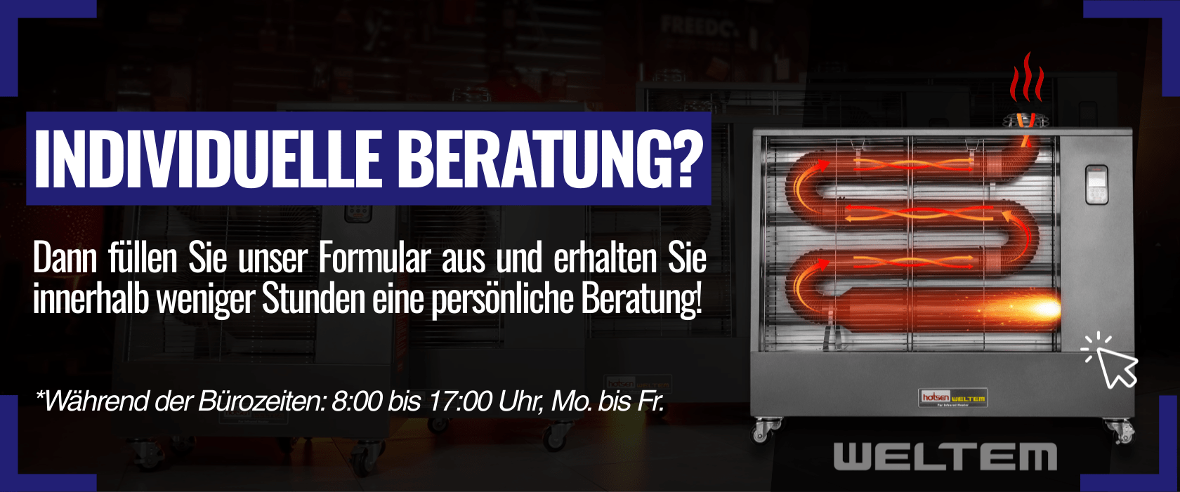 WELTEM Infrarotstrahler Beratung BJC Tools