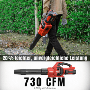 DCK Tools EGKDLB58211Z Akku Laubbläser 58V 730CFM - BODY – Bild 8