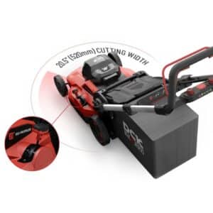 DCK Tools KDLM58212PK Akku Rasenmäher 58V mit 1x 7.5Ah Akku – Bild 5