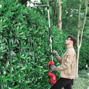 DCK 58V Akku Kombimotor Set - Hochentaster & Teleskop-Heckenschere mit 1x5.0Ah Akku | KDPH581+KDST211+KDCS101 – Bild 15