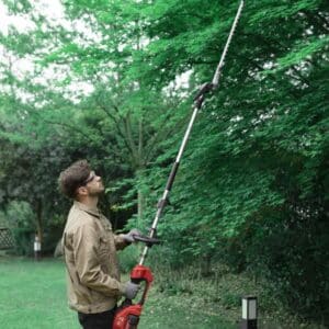 DCK 58V Akku Kombimotor Set - Hochentaster & Teleskop-Heckenschere mit 1x5.0Ah Akku | KDPH581+KDST211+KDCS101 – Bild 16