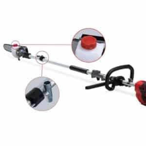 DCK 58V Akku Kombimotor Set - Hochentaster & Teleskop-Heckenschere mit 1x5.0Ah Akku | KDPH581+KDST211+KDCS101 – Bild 4