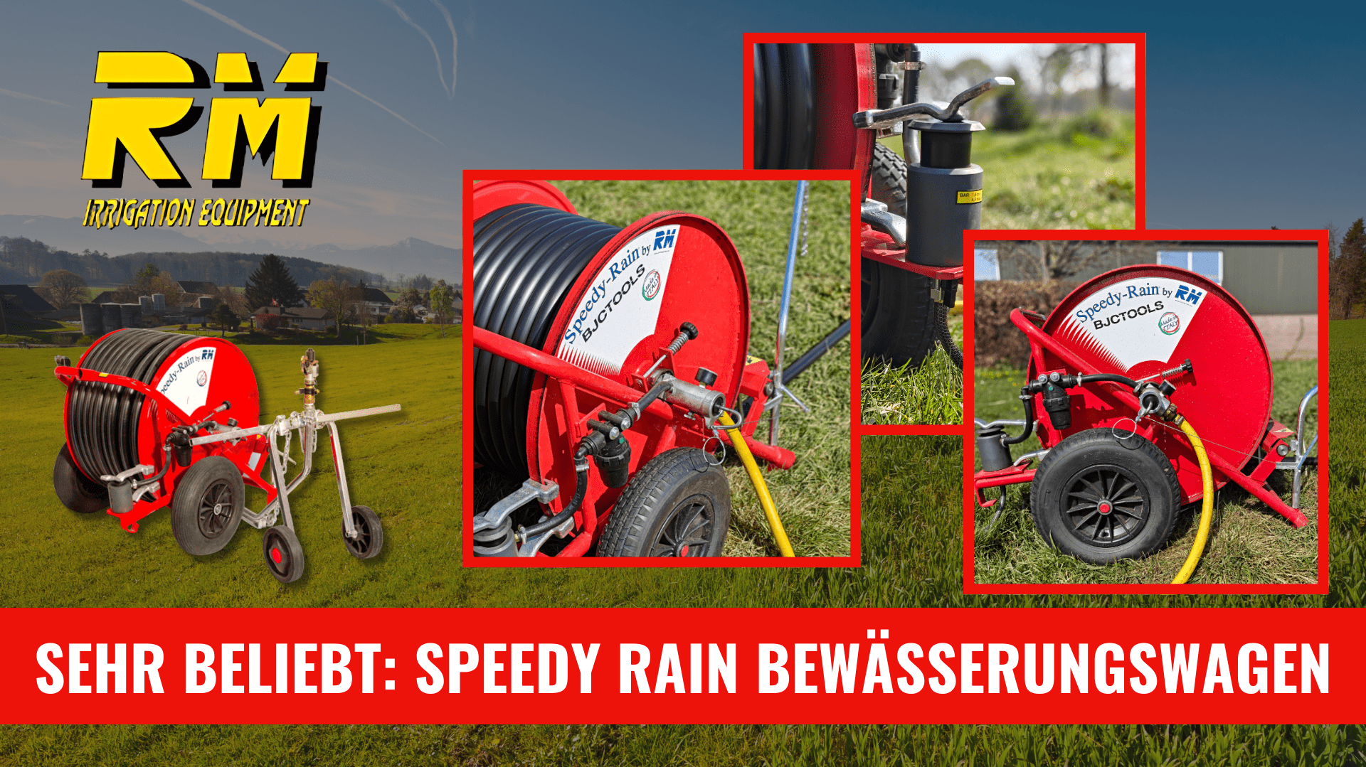 Speedy Rain Bewässerungswagen