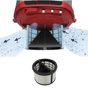 D'Orly x Sprintus CraftiX 35L Sicherheitssaugers 1200W - L-klasse - Industriestaubsauger – Bild 9