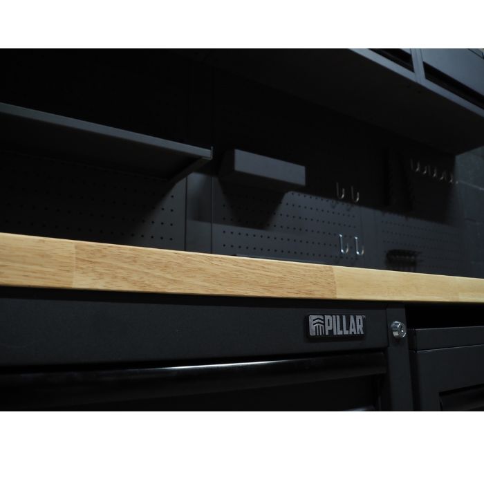 Pillar werkplaatsinrichting modulair 61 cm diep hardhouten werkblad (5)