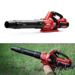 DCK Tools 58V Gartenpflege Gesamtpaket – Kombimotor + Rasenmäher + Laubbläser + Rasenkantenschneider + zusätzlicher 5.0Ah Akku – Bild 14