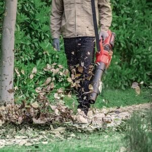 DCK Tools 58V Gartenpflege Gesamtpaket – Kombimotor + Rasenmäher + Laubbläser + Rasenkantenschneider + zusätzlicher 5.0Ah Akku – Bild 8