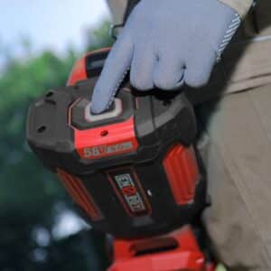 DCK Tools 58V Gartenpflege Gesamtpaket – Kombimotor + Rasenmäher + Laubbläser + Rasenkantenschneider + zusätzlicher 5.0Ah Akku – Bild 15