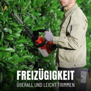 DCK Tools 58V Schnittpaket PRO – Akku-Kettensäge + Heckenschere mit zusätzlichem 5.0Ah Akku – Bild 14