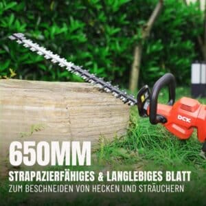 DCK Tools 58V Schnittpaket PRO – Akku-Kettensäge + Heckenschere mit zusätzlichem 5.0Ah Akku – Bild 11