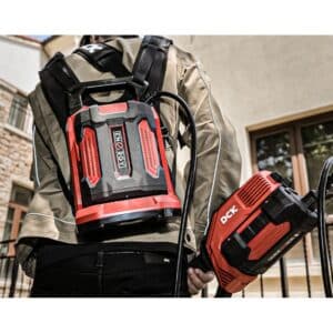 DCK Tools 58V Gartenpflege Gesamtpaket – Kombimotor + Rasenmäher + Laubbläser + Rasenkantenschneider + zusätzlicher 5.0Ah Akku – Bild 16