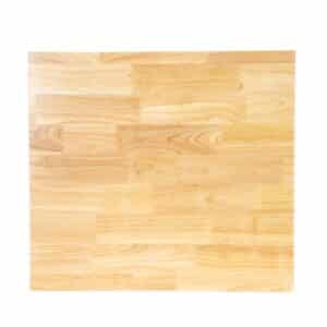 Pillar Gummibaumholz-Arbeitsplatte 680 mm - Tiefe Arbeitsplatte 38 mm