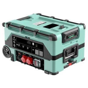 POWERMUZE INV7800TRI Tragbare Power Station 10000W / 18000W Spitze - 7800Wh LiFePO4 3-Phasen