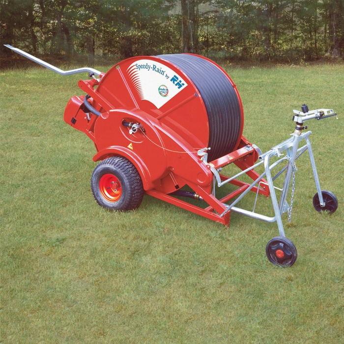 Speedy Rain 505 Bewässerungswagen 160m inkl. Sprühwagen – Turbine für große Flächen