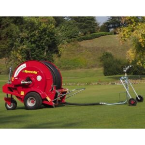 Speedy Rain E50 Bewässerungswagen 160m Ø50mm – Elektrischer Antrieb inkl. Sprühwagen & Akkusystem – Bild 4