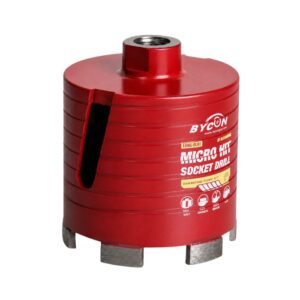 BYCON Dosenbohrer Trocken M16 - Side slot - für Micro-Percussion-Maschinen - Ø68-82 mm
